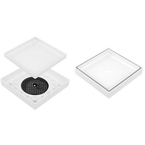 Ralo Oculto para Caixa Sifonada 15X15 Branco Jmais