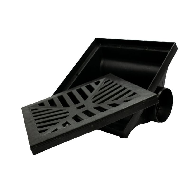 Ralo-Coletor-30X30-Preto-Jmais