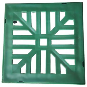 Grelha com Aro 40X40 Verde Jmais