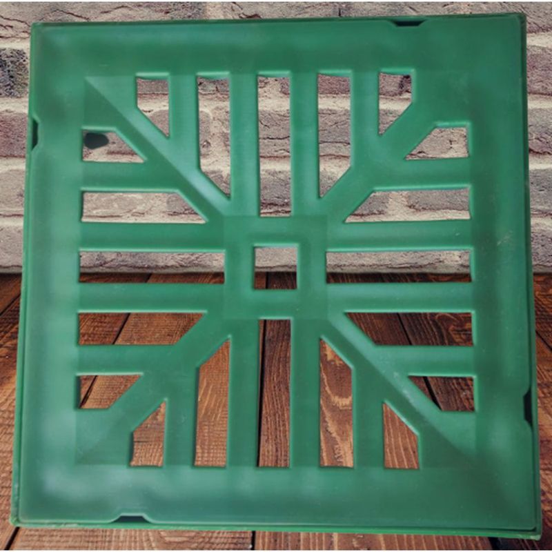 Grelha-com-Aro-40X40-Verde-Jmais
