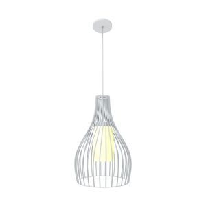 Pendente Candere 1XE27 Opalino Branco Orluce
