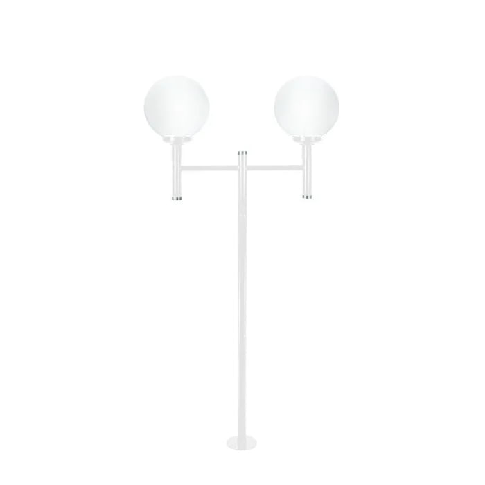 poste-jardim-aluminio-2-globos-branco-jn-industria