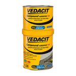 Adesivo Compound Tix 1kg (A+B) Vedacit