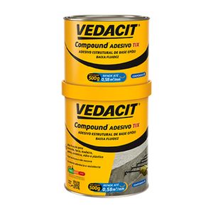 Adesivo Compound Tix 1kg (A+B) Vedacit