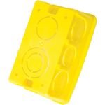 Caixa-Retangular-4x2-Tramontina-Amarela-629010