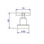 Acabamento-Para-Registro-De-Gaveta-1-2-3-4-E-1-Duna-Classica-Black-Matte-Deca