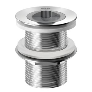 Válvulas de escoamento para tanque sem ladrão 2.3/4 x 1.1/2 cromado Docol