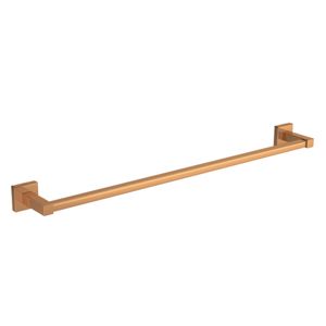 Porta Toalha 60cm Barra Quadratta Red Gold Deca