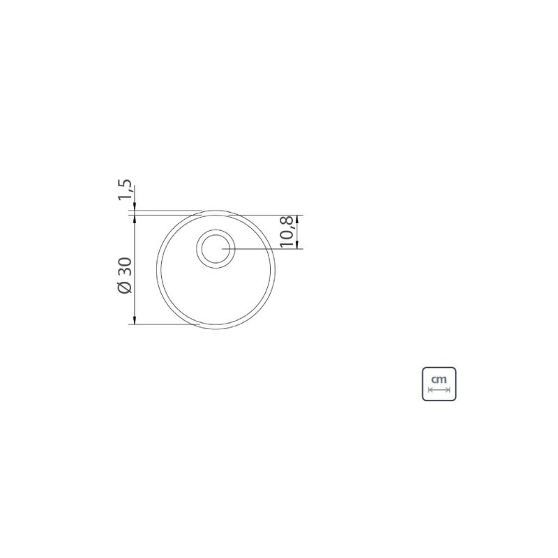 Cuba-De-Embutir-Redonda-Para-Cozinha-Alto-Brilho-30X30X16cm-Luna-30-Aco-Inox-Tramontina-203555