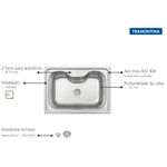 Cuba-De-Sobrepor-69X49-Acetinada-Com-Valvula-Morgana-Aco-Inox-Tramontina-680547