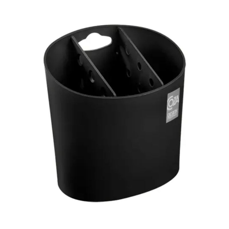 Porta-Talheres-Preto-Coza