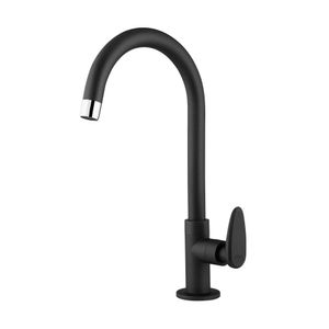 Torneira De Mesa Para Cozinha Preta Allure Décore Viqua