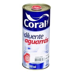 Solvente Aguarrás 0,9L Coral