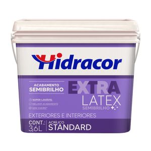 Tinta Extralatex Semibrilho Verde Limão 3,6L Hidracor