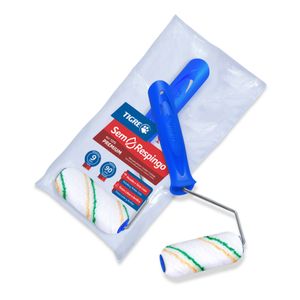 Rolo de Lã Antirrespingo 9cm 1375 com Suporte Tigre