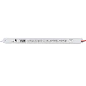 Driver Slim 5A para Fita Led 12V IP20 Gaya