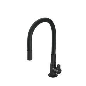 Torneira de Mesa Para Cozinha 1167.PTPTHMN Preta Hydramotion