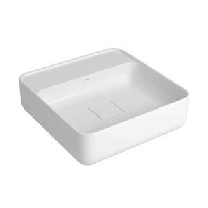 Cuba de Apoio 40cm Quadrada com Mesa Branco Deca