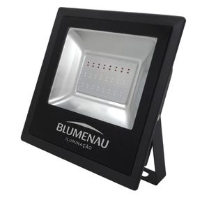 Refletor Led Slim 50W Preto RGB Blumenau