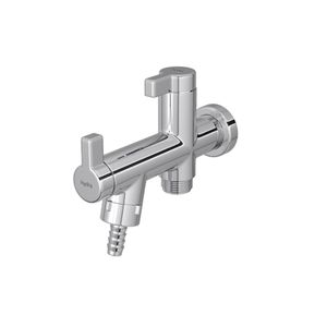 Torneira de Parede para Tanque Hydraplus Cromado Hydra Corona