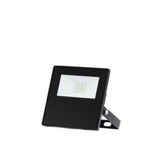 Refletor TR Led Slim 10W Preto 6500K Branca Taschibra