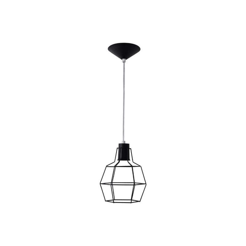 Pendente-Arame-Barril-1XE27-Preto-Attena