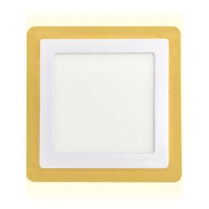 Painel de Led Embutido 18W+6W Quadrado Dual Color Taschibra