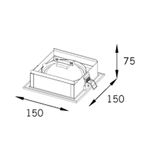 Plafon-de-Embutido-Quadrado--425-1125-Para-AR111-Branco-Fosco-Revoluz