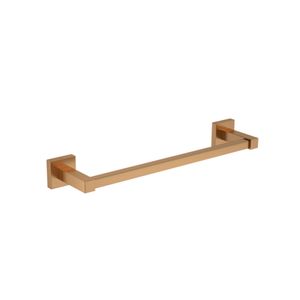 Porta Toalha 30cm Quadratta Gold Matte Deca