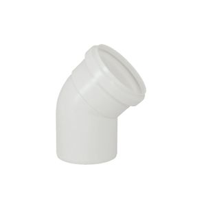 Joelho 45° para Esgoto 150mm Krona