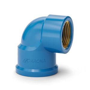 Joelho 90° Soldável Bucha de Latão 32mm x 3/4" Krona