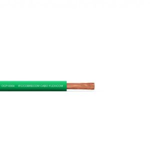 Cabo 4mm Flexicom Verde 100mt Cobrecom