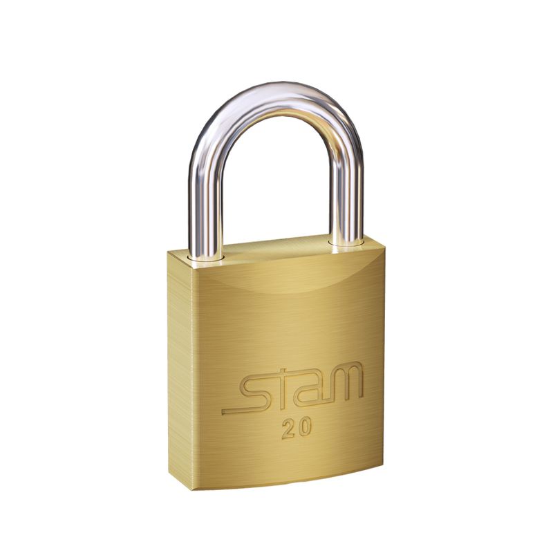 Cadeado-20mm-Latao-Macico-Stam