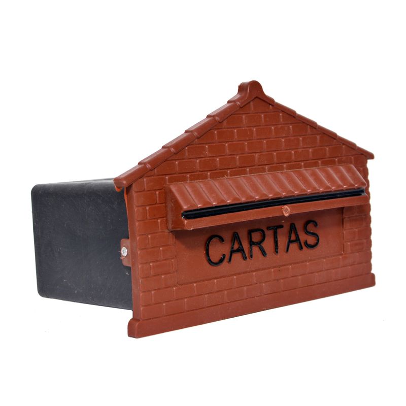 Carteiro-Pequeno-Colonial-Bronze-Telha-Luz