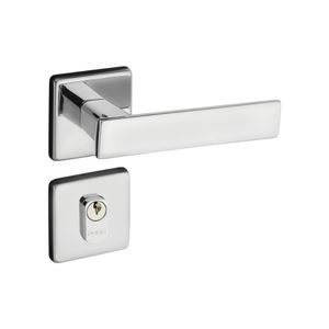 Fechadura Quadra Externa Zamac Cromado Premium Pado