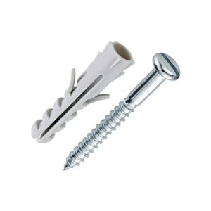 Parafuso e Bucha 5mm Cabeça de Panela 3101 Bemfixa