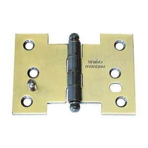 Dobradiça Palmela 3.1/2" com Pino FLO União Mundial