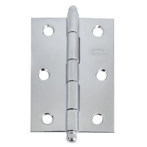 Dobradiça 2.1/2" x 1.5/8" Leve sem Anel União Mundial