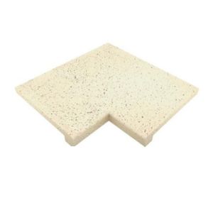 Canto 35X35cm Externo para Borda Grega Branco StonePlus