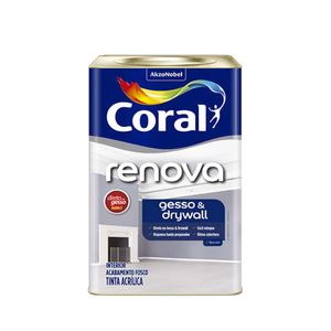 Tinta Renova Gesso & Drywall 18L Coral