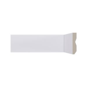 Rodapé LEV71 Branco 13x70mm Santa Luzia