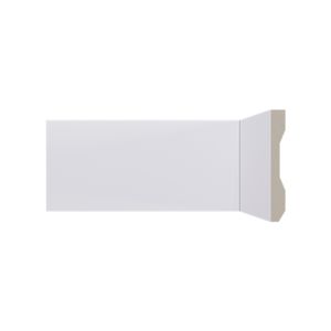 Rodapé LEV101 Branco 13x100mm Santa Luzia