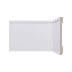 Rodapé LEV152 Branco 13x150mm Santa Luzia