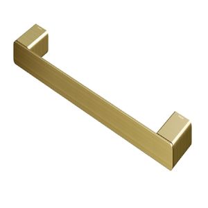 Porta-Toalha de Rosto Docol Flat 300mm Ouro Escovado Docol