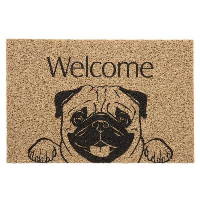 Tapete-Vinil-40X60cm-Pet-Dog-Pug-Welcome-Kapazi-794862