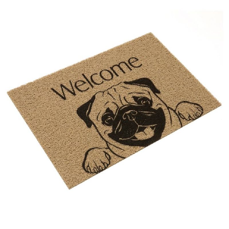 Tapete-Vinil-40X60cm-Pet-Dog-Pug-Welcome-Kapazi-794862