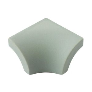 Azulejo 2,5X2,5cm Atol Água Canto Externo Mate Decortiles