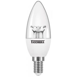Lâmpada Vela Led 3,1W TVL 25 Clara 2700K Amarela Taschibra