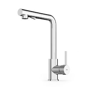 Misturador Monocomando de Mesa para Cozinha Bica L Cromada Celite