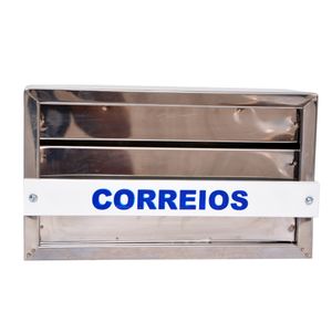 Carteiro para Grade Inox Telha Luz